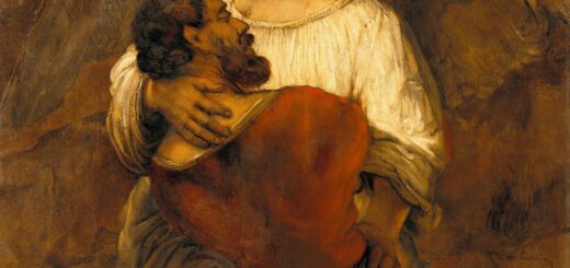 Rembrandt: Jacob Wrestling with the Angel